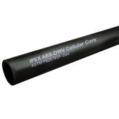 Ipex 1-1/2-in x 12-ft Black ABS Cellcore Pipe for Drain Waste and Vent System