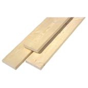 1-in x 6-in x 14-ft SPF Grade 3 & Better Lumber