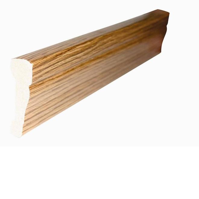 11/16 x 2-3/8 x 7-ft Oak Polystryrene Casing Moulding