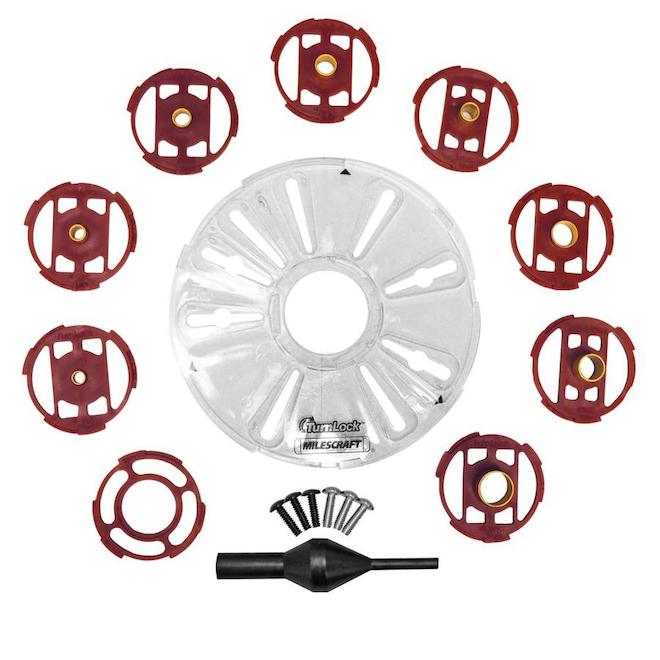 Milescraft BasePlate and Bushing Set