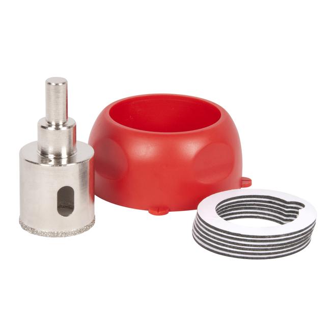 1 3/8-in Diamond Hole Saw Kit with Water System