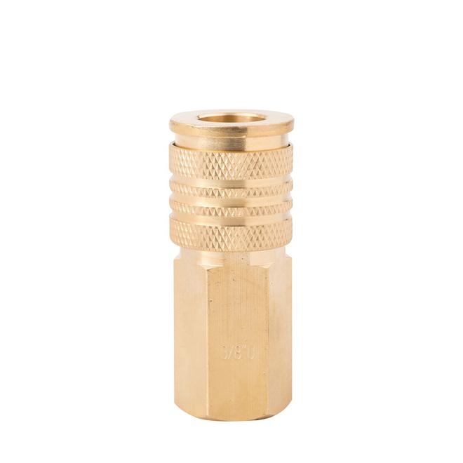 Kobalt 3/8-in Brass Female Universal Coupler