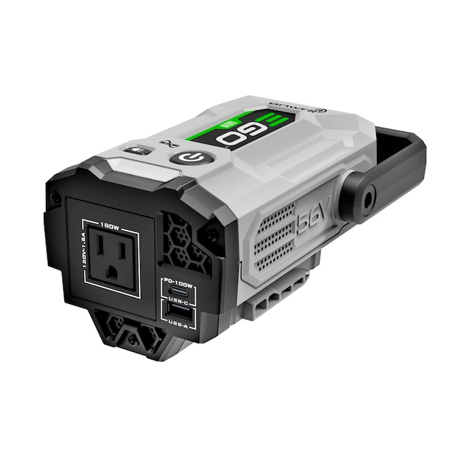 EGO POWER+ Nexus Escape 180W Continuous Power Inverter