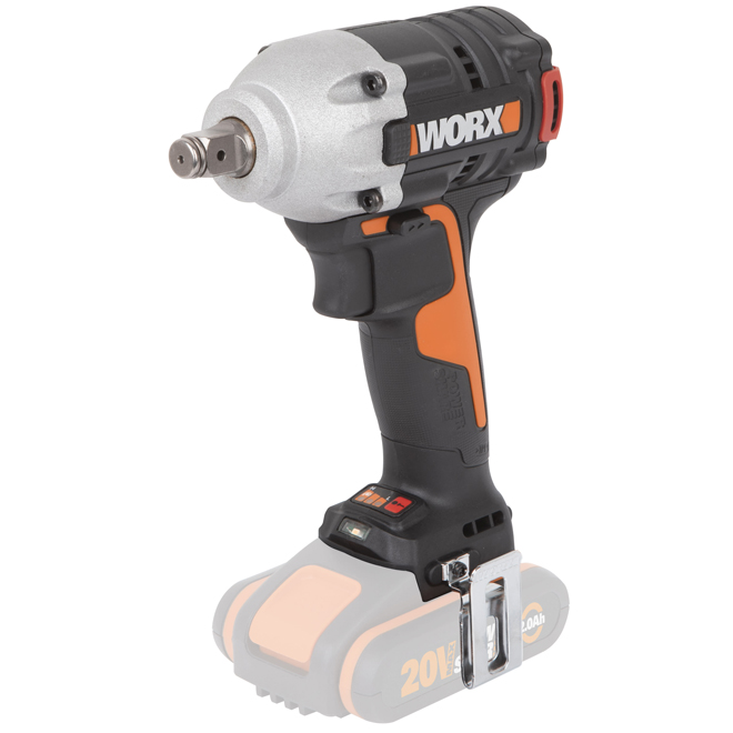 Worx Nitro Cordless Impact Wrench 1/2-in Power Share 20V - Bare Tool Only