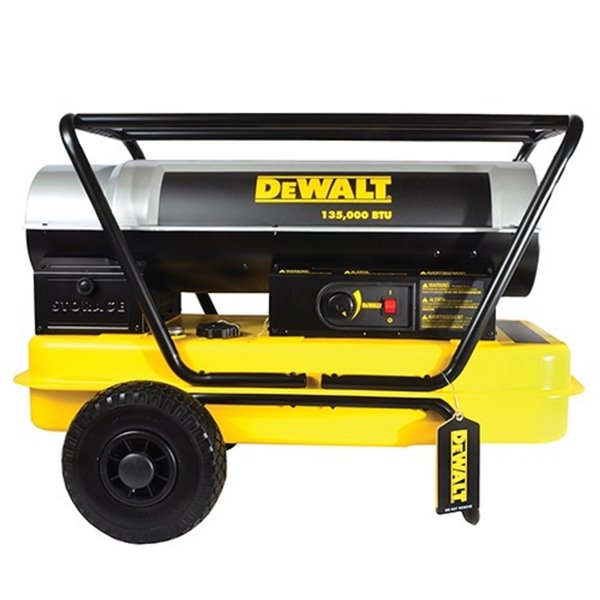 DEWALT Forced Air Kerosene Heater - 135,000 BTU