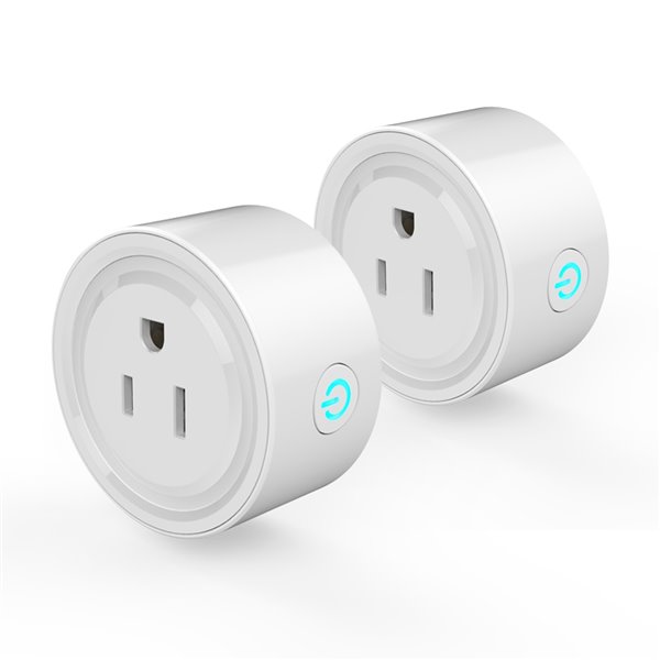 Wexstar Smart Plug Wi-Fi - White - 2 pcs