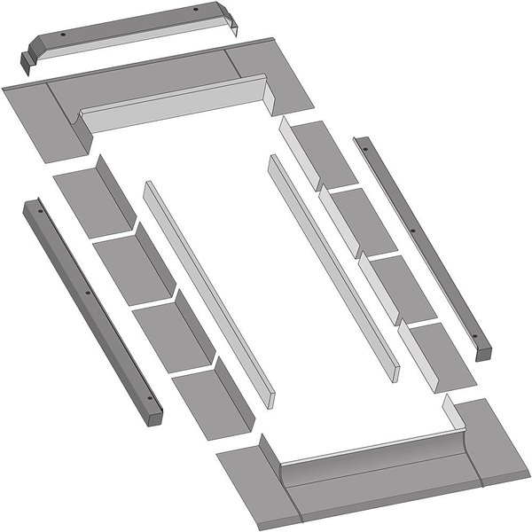 FAKRO Thermo Flashing for Venting (FV/FVE/FVS) Deck Mount Skylight Model 306