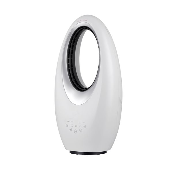 Forest Air 22-in 3-speed White Indoor Oscillation Desk Fan