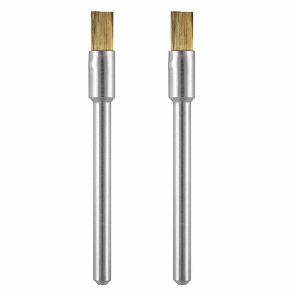 Dremel Brass Cleaning and Polishing Brushes Set - 2-Piece