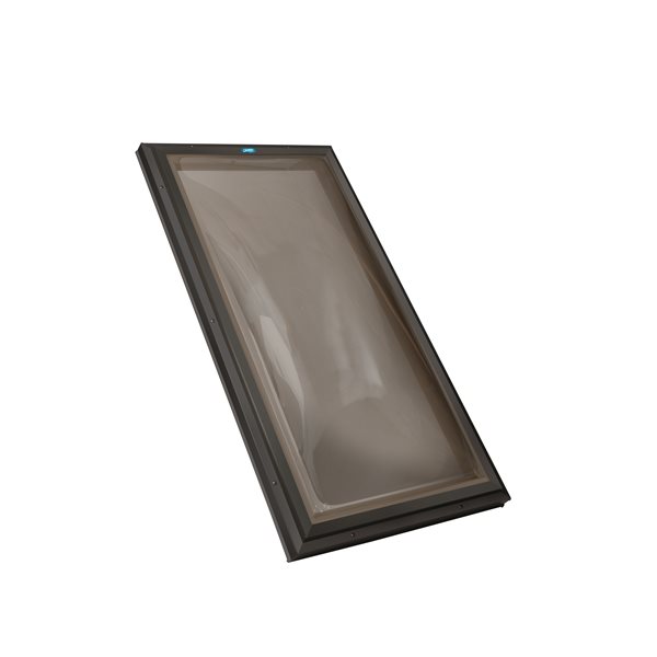 Columbia Double Glazed Bronze 30.5 x 30.5 Acrylic Dome Skylight - Brown
