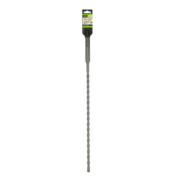Exchange-A-Blade Razor Back 1/2-in x 21-in Carbide Masonry Drill Bit for SDS-Max Drill