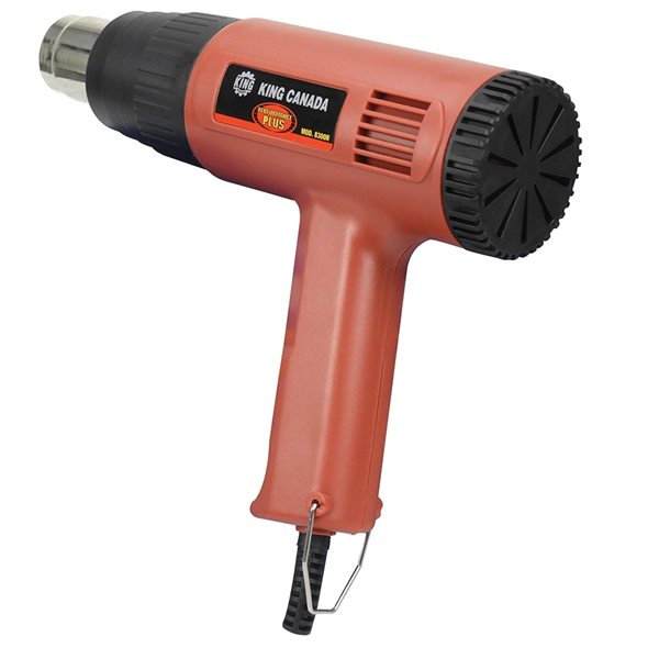 King Canada Performance Plus 1500-Watt Heat Gun Kit