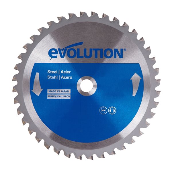 Evolution 7-1/4-in Tungsten Carbide Tipped Mild Steel and Ferrous Metal Blade