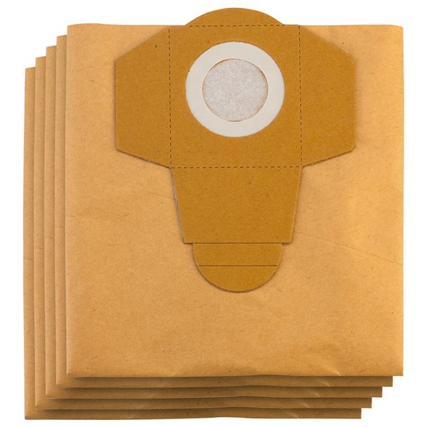 Einhell 5-pack 30 L Tear Resistant Wet/dry Hepa Filter Collection Bag
