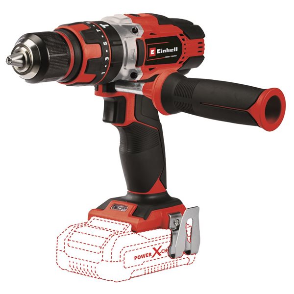 Einhell Expert 3-in-1 Cordless ½-in Drill, Impact Drill and Screwdriver 18V