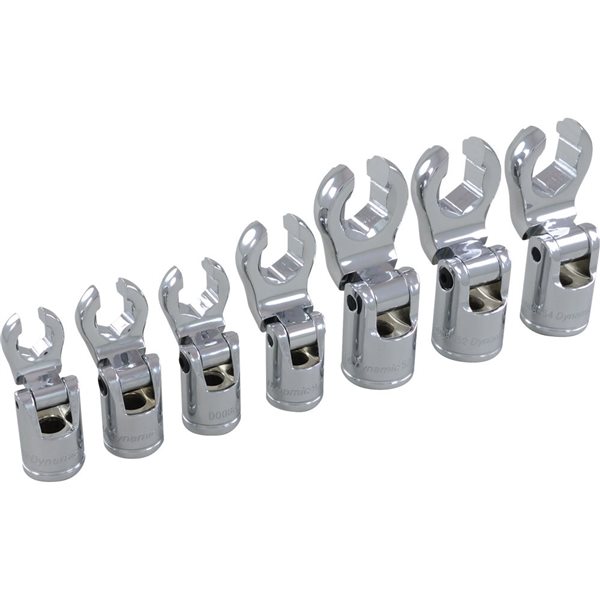 Dynamic Tools 7-piece SAE 3/8-in Drive Shallow/deep Socket Set