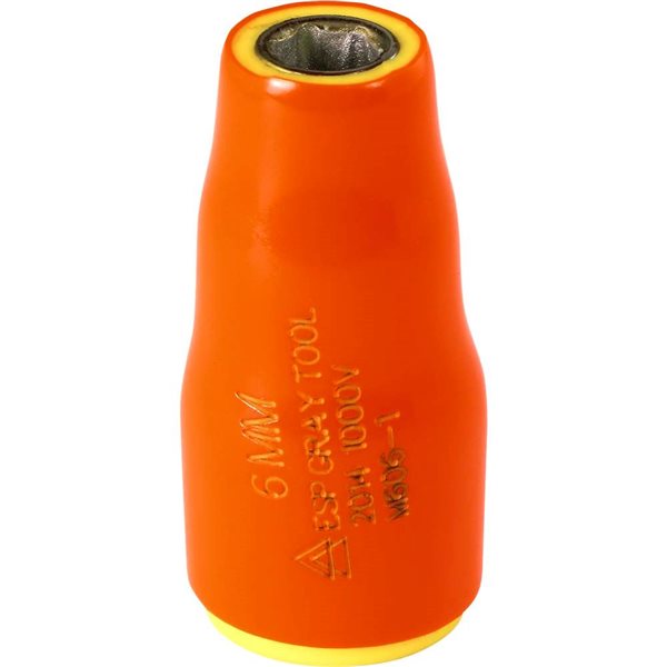 Gray Tools Metric 1/4-in Drive 6-point 6 mm Shallow Socket