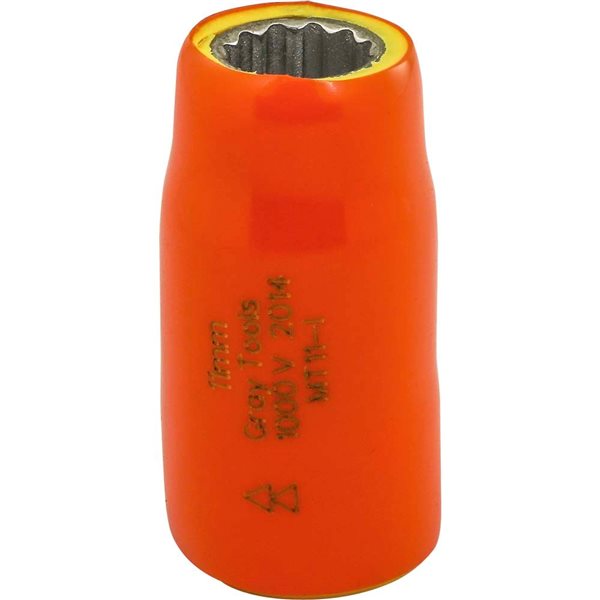 Gray Tools Metric 3/8-in Drive 12-point 11 mm Shallow Socket