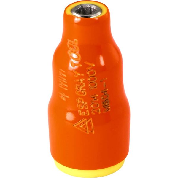 Gray Tools Metric 1/4-in Drive 6-point 4 mm Shallow Socket