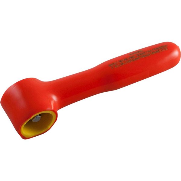 Gray Tools 1/4-in Drive 42 Tooth Reversible Ratchet, 1000V Insulated