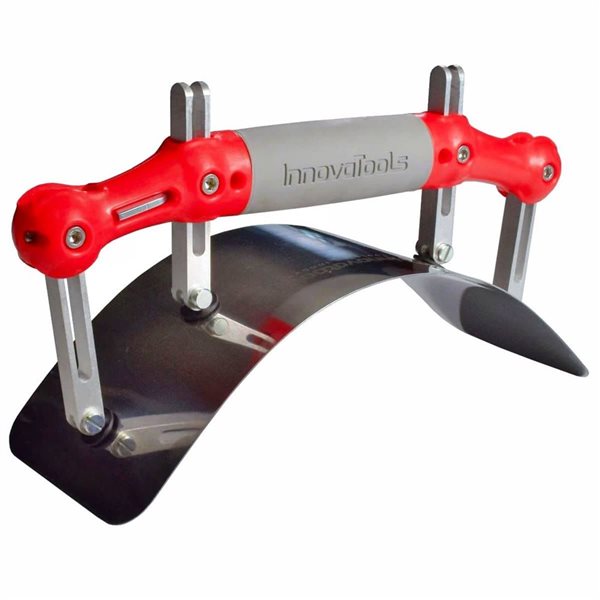 Innovatools 12-in Long Radius Adjustable Curved Trowel with Rounded Corners