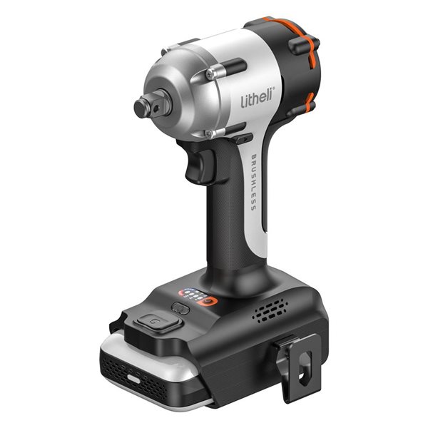 Litheli U20 2.5 Ah 20 V Variable Speed Brushless 1/4-in Drive Impact Wrench (1 Battery Included)