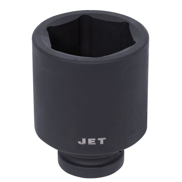 JET 1-in Drive x 75-mm 6-Point Deep Impact Socket