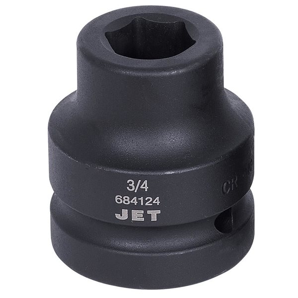 JET 1-in Drive x 3/4-in 6-Point Regular Impact Socket