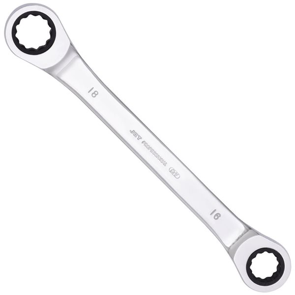 JET Metric Ratcheting Double Box Wrench - 16 mm x 18 mm