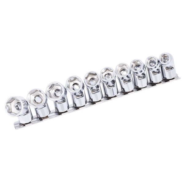 JET 10-Pc 3/8-in Drive Metric Universal Socket Set - 6 pt.