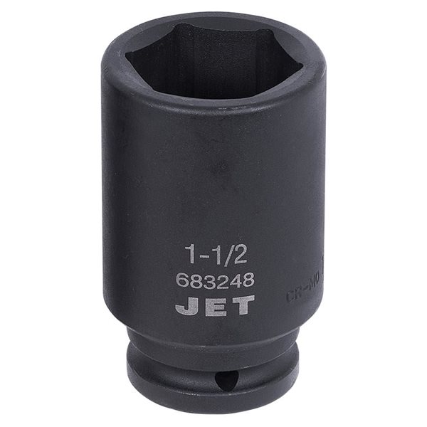 JET 3/4-in Drive x 1 1/2-in 6-Point Deep Impact Socket