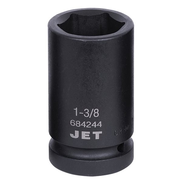 JET 1-in Drive x 1 3/8-in 6-Point Deep Impact Socket