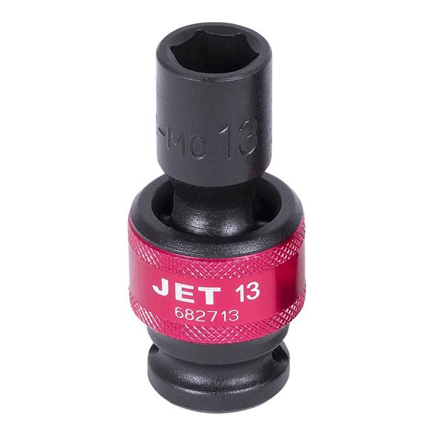 JET 1/2-in Drive x 14-mm 6-Point Universal Regular Impact Socket
