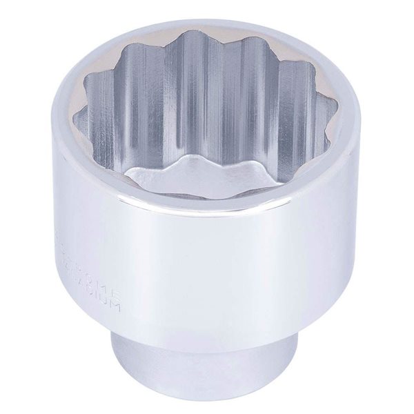 JET 1-in Drive x 2-5/8-in Regular Chrome Socket - 12 Points