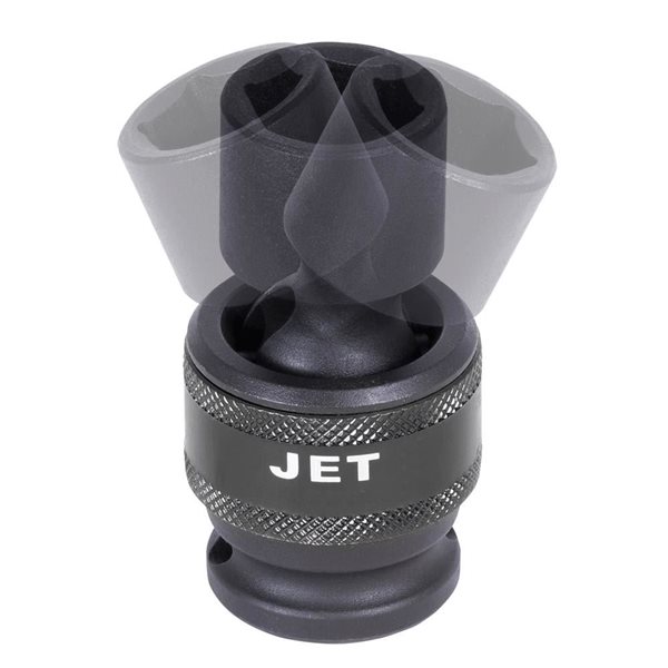 JET 3/8-in Drive x 18-mm Universal Impact Socket - 6 Points