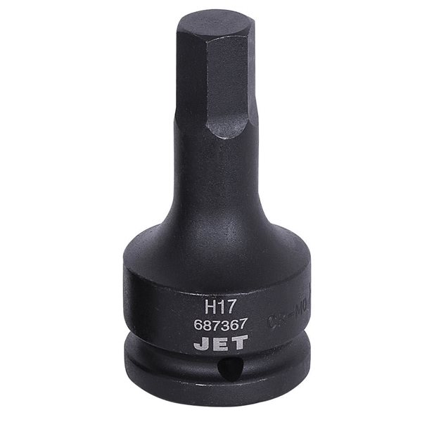 JET 3/4-in Drive x 17 mm Impact Hex Bit