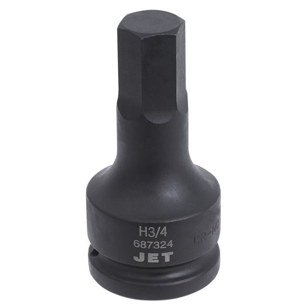 JET 3/4-in Drive x 3/4-in Impact Hex Bit