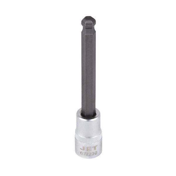 JET 3/8-in Drive x 7/32-in S2 4-in Long Ball Nose Hex Bit Socket
