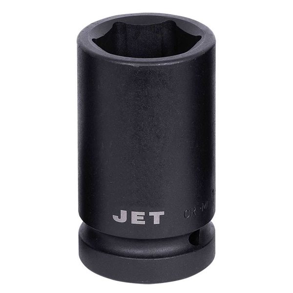 JET 1-in Drive x 1 1/4-in 6-Point Deep Impact Socket