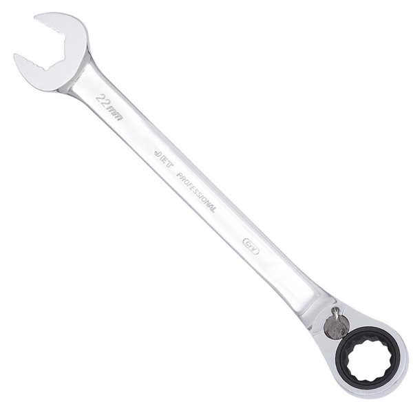 JET Metric Reversible Ratcheting Wrench - 22 mm