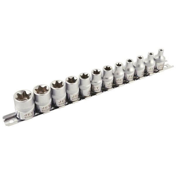 JET 12-Pc 3/8-in Drive External TORX Socket Set
