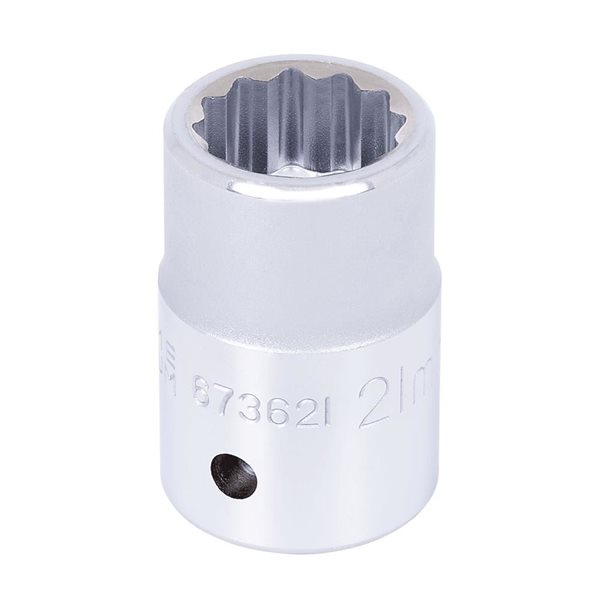 JET 3/4-in Drive x 21 mm Regular Chrome Socket - 12 Points