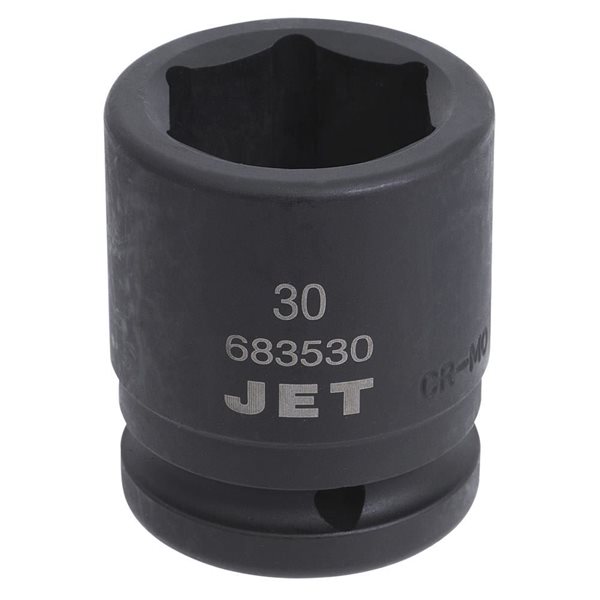 JET 3/4-in Drive x 30-mm 6-Point Regular Impact Socket