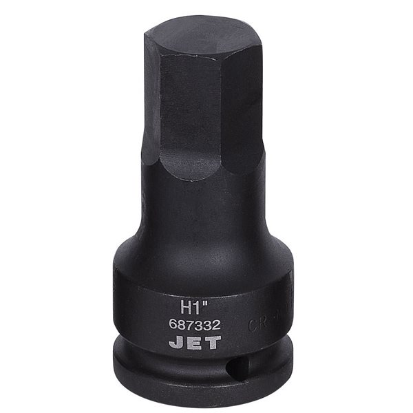 JET 3/4-in Drive x 1-in Impact Hex Bit