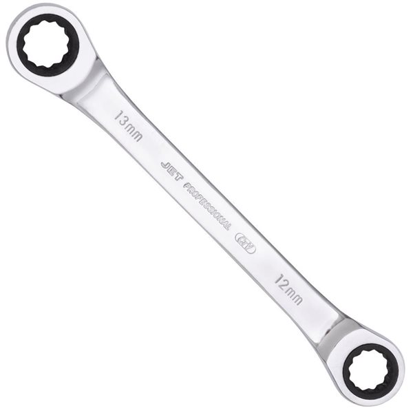 JET Metric Ratcheting Double Box Wrench - 12 mm x 13 mm