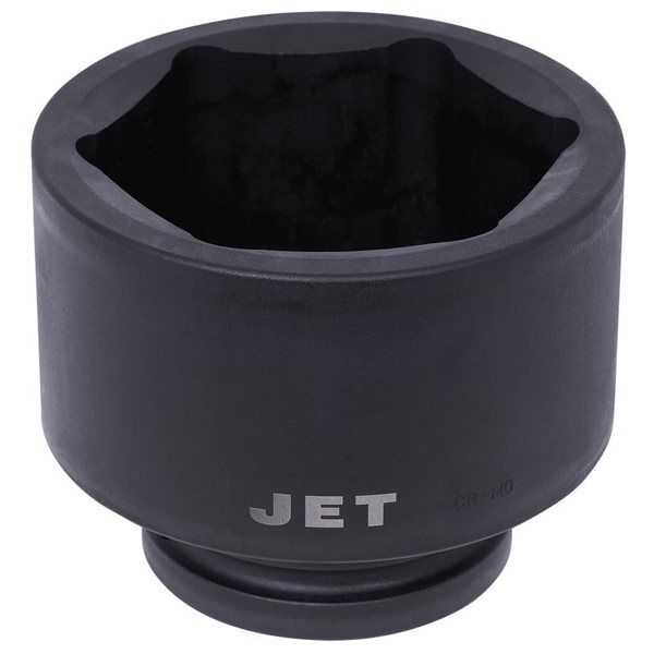 JET 1-in Drive x 65-mm 6-Point Regular Impact Socket