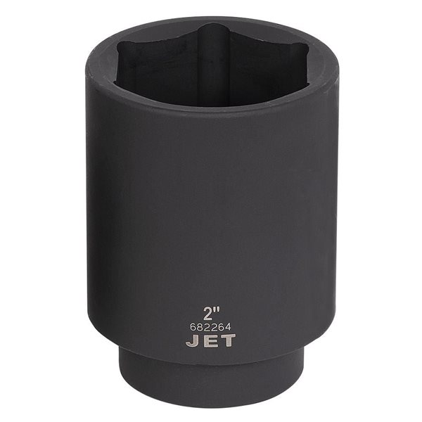 JET 1/2-in Drive x 2-in Deep Impact Socket - 6 Points