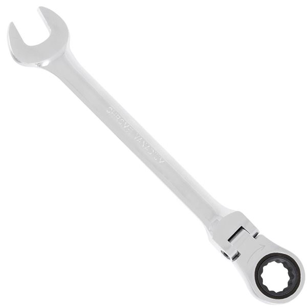 JET 7/16-in Flex Head Ratchet Combination Wrench