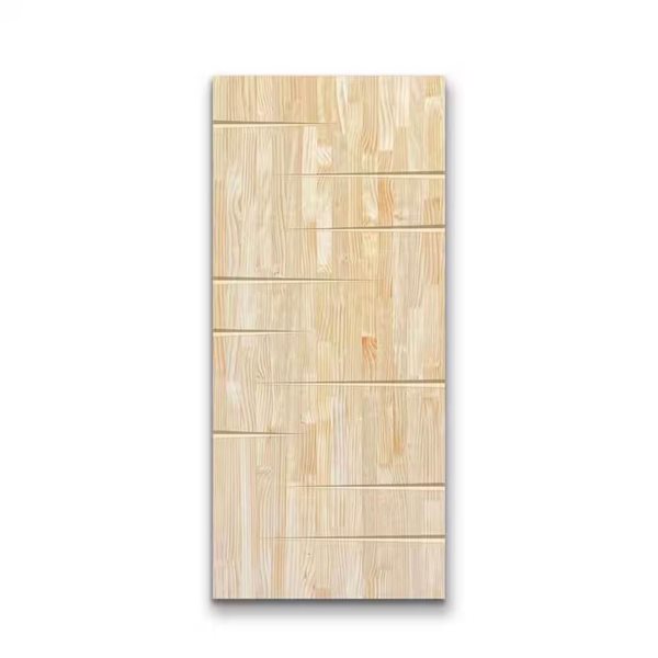 CALHOME 28 x 84-in Pine Wood Unfinished Interior Slab Door