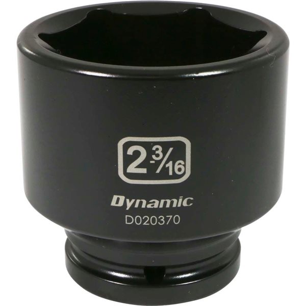 Dynamic Tools 3/4-in Drive 6-Point SAE 2-3/16-in Shallow Impact Socket